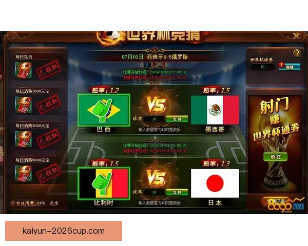 世界杯精彩竞猜平台尽享全球赛事乐趣与奖金盛宴